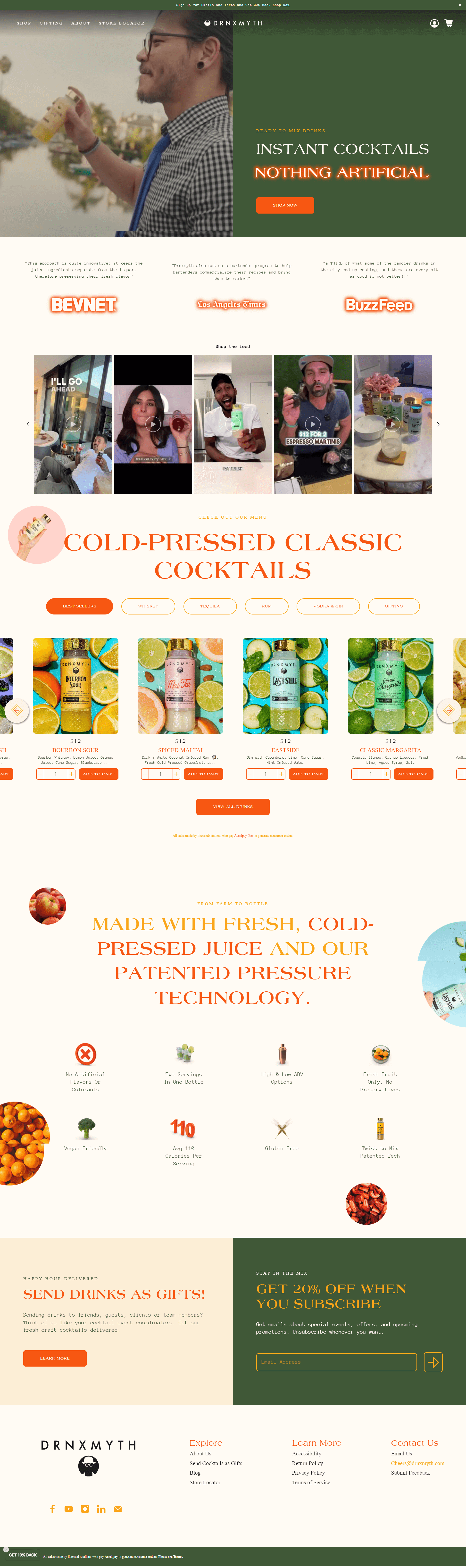 Checkout experience